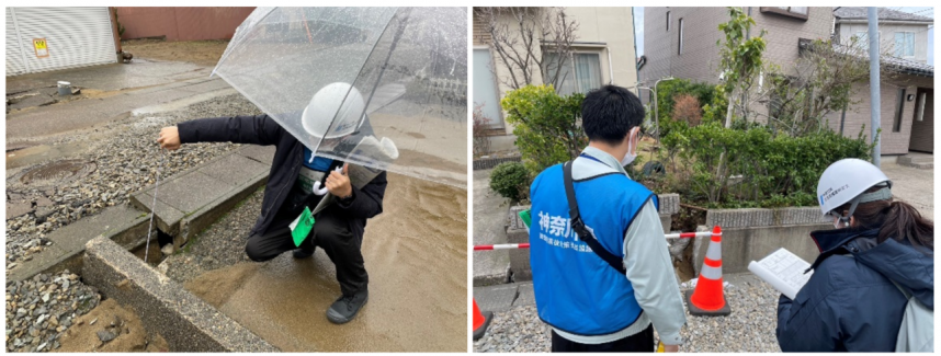 宅地危険度判定士の写真