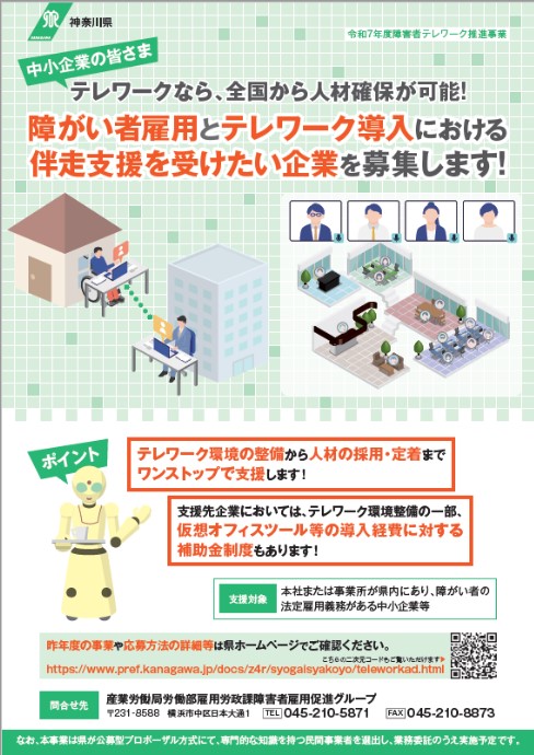 テレワークチラシ
