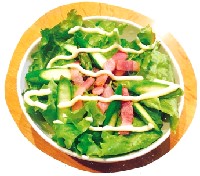 アスパラベーコンサラダ