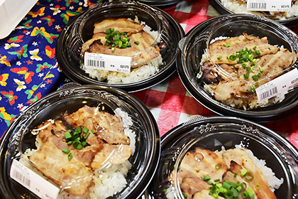 恵水ポークを使ったテイクアウト商品