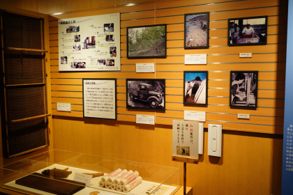 伝統技術の写真展示
