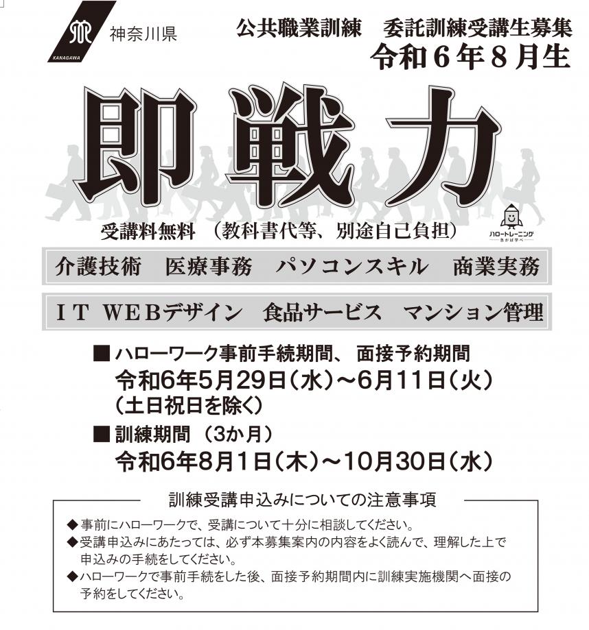 即戦力令和6年8月生