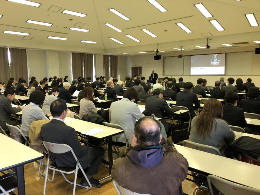 企業人事担当者説明会の様子