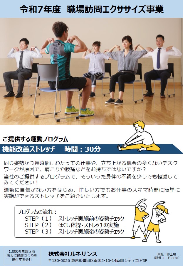ルネサンスプログラム内容