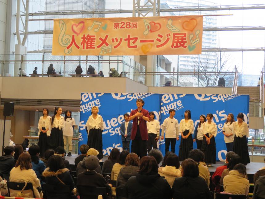 北村仁さんと謳歌さん手話ダンス写真