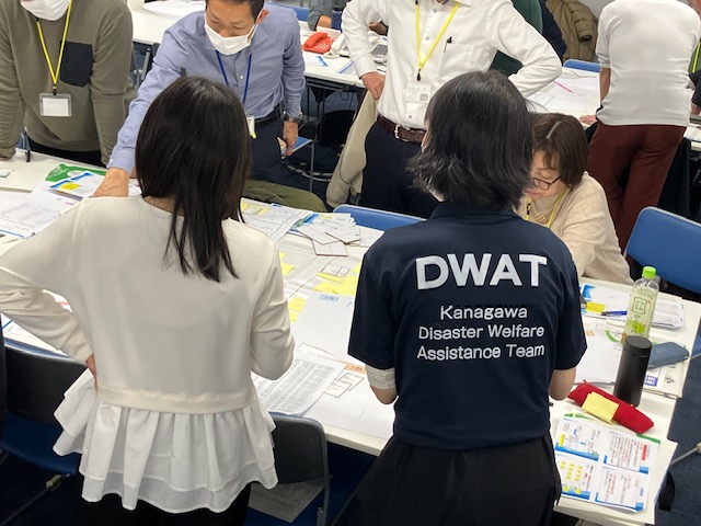 避難所運営講習会の様子