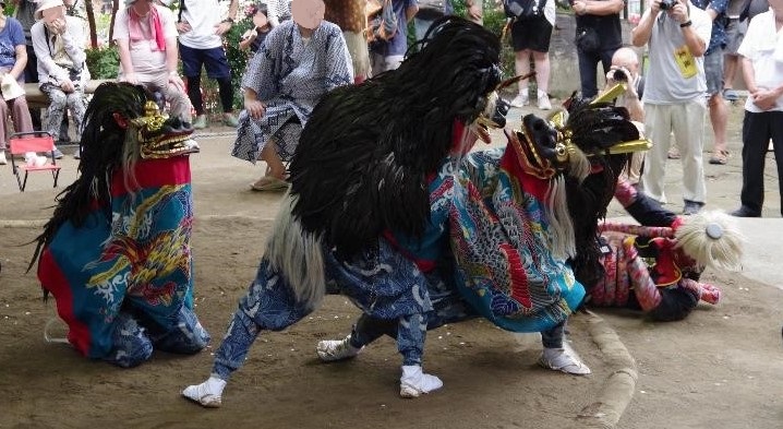 菅の獅子舞(川崎市)
