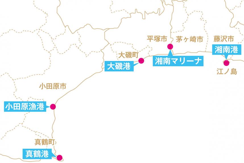 運航案内地図