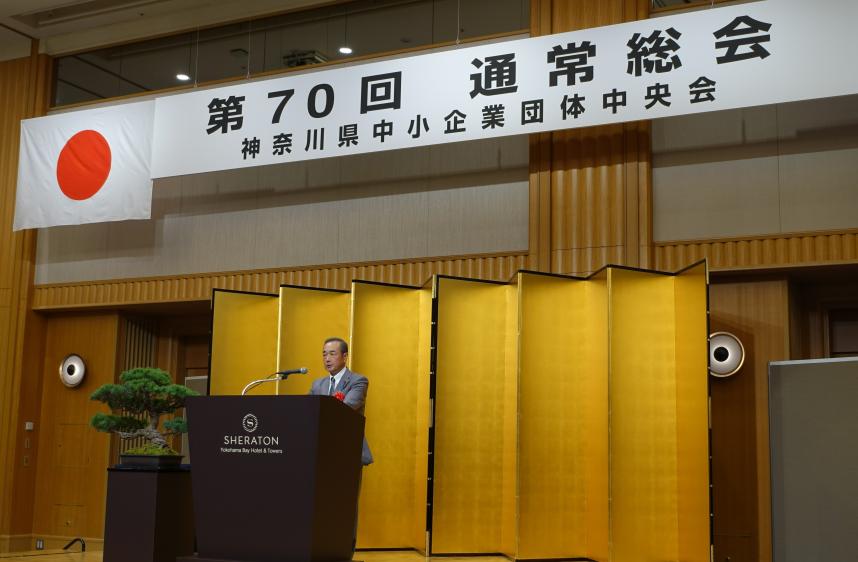 議長の活動（5月28日写真）