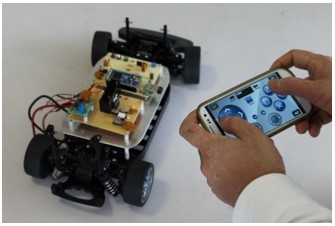 Bluetoothで操作するリモコンカー
