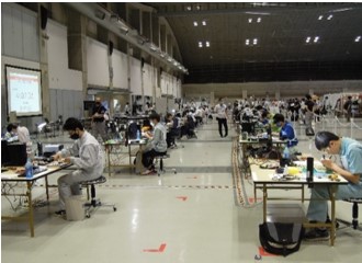 若年者モノづくり競技大会の写真1