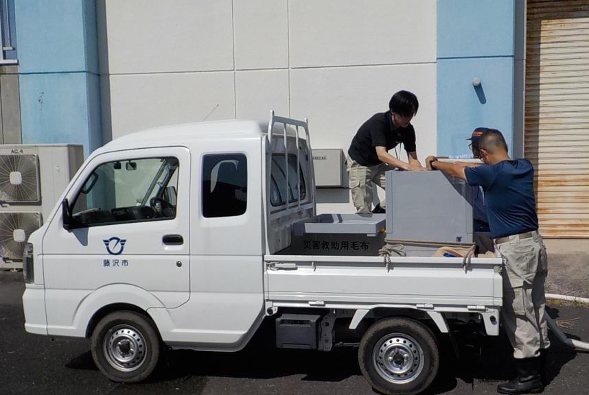 市のタンク車
