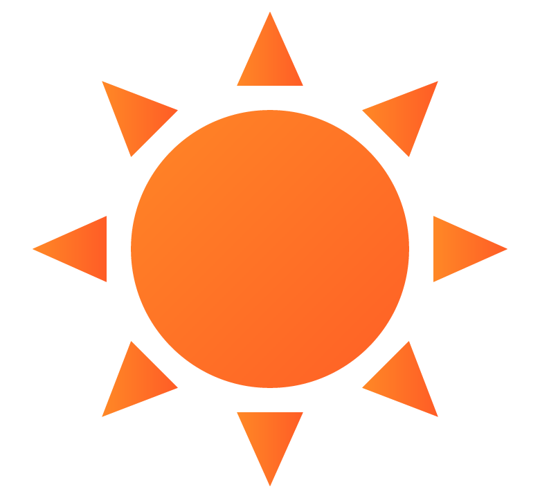 太陽イラスト