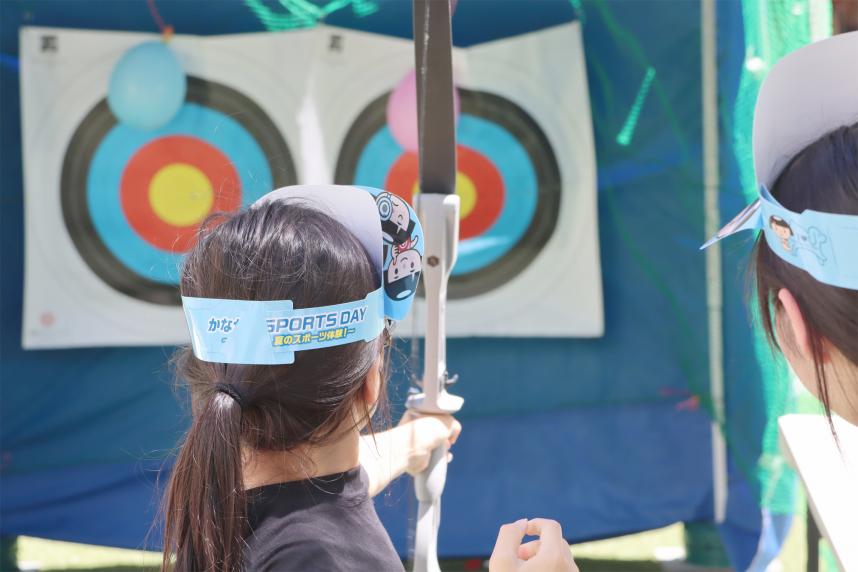 体験アーチェリー2