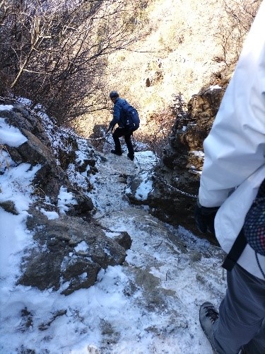 令和8年1月24日表尾根行者ヶ岳