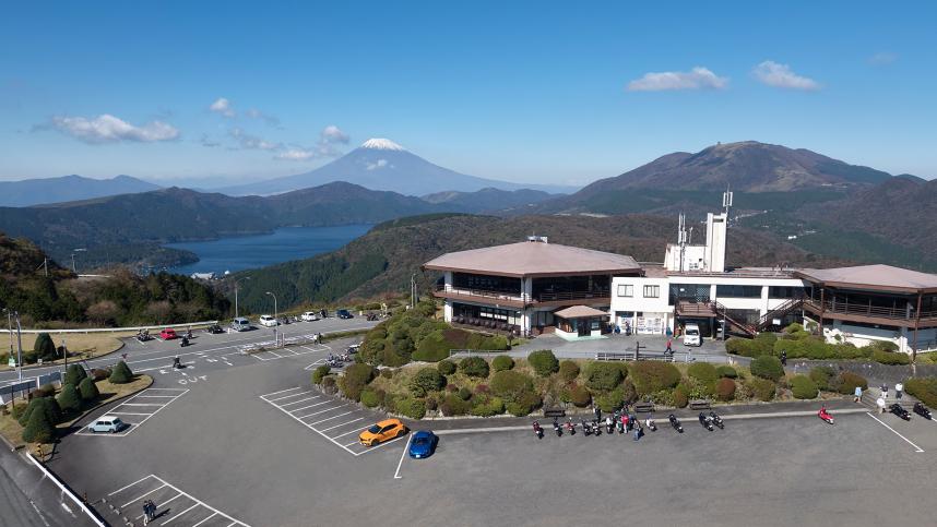 アネスト岩田スカイラウンジからの富士山