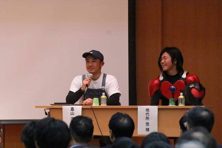 事例発表者のお二人の対話の様子