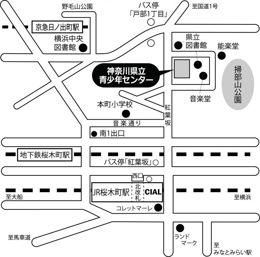 スタジオHIKARI　地図