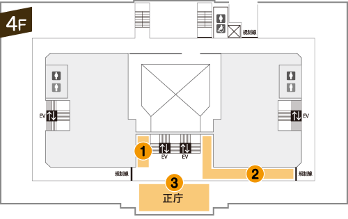 4階フロアマップ