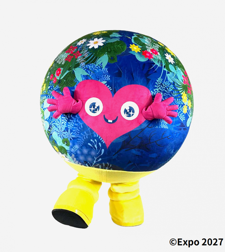 GREEN×EXPO 2027公式マスコットキャラクター トゥンクトゥンク