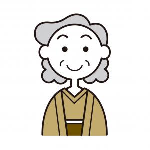 注意おばあさん