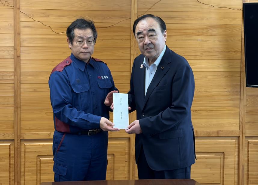 令和8年9月25日議長の活動写真