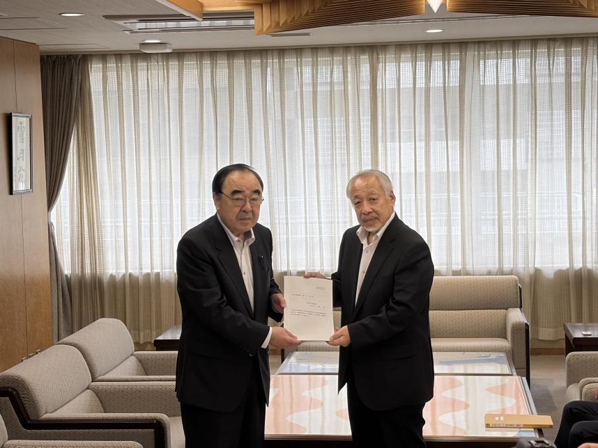 議長の活動10月13日