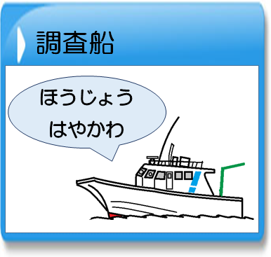 画像：漁業調査指導船ページへのリンクです。