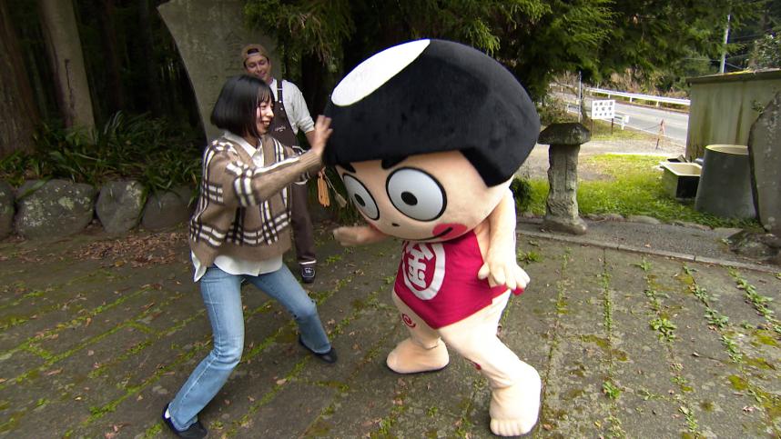 よいしょの金太郎と相撲対決