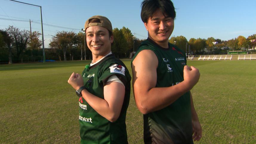 三菱重工相模原ダイナボアーズ選手とマーティンリポーター