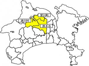 厚木土木事務所管図