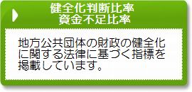 健全化判断比率・資金不足比率