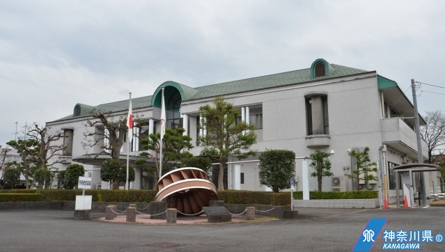 相模川発電管理事務所の建物です。