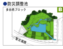 拡大：拡防調整池