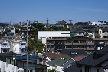 風の丘の家　建物全体