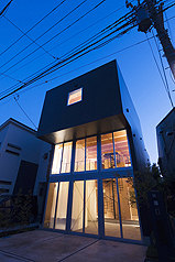 和賀材木座の家‐空の箱‐ 外観