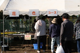 2017秋まつり花販売