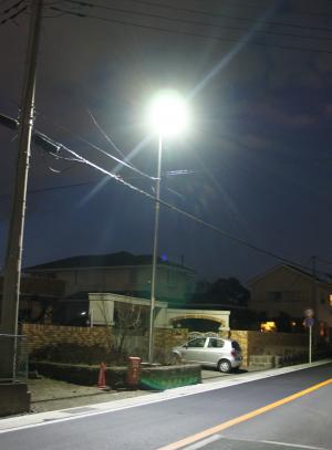 LED道路照明灯の写真