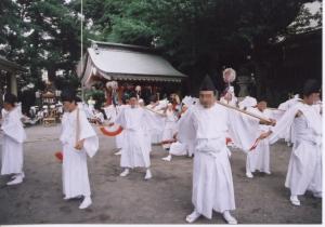 吉浜の鹿島踊りの画像