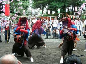 「大島の獅子舞」の画像