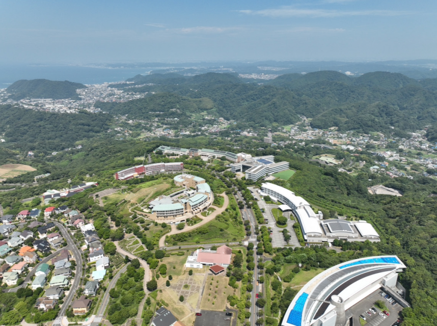 湘南国際村空撮