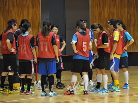 フロアボール女子日本代表の活動紹介 神奈川県ホームページ