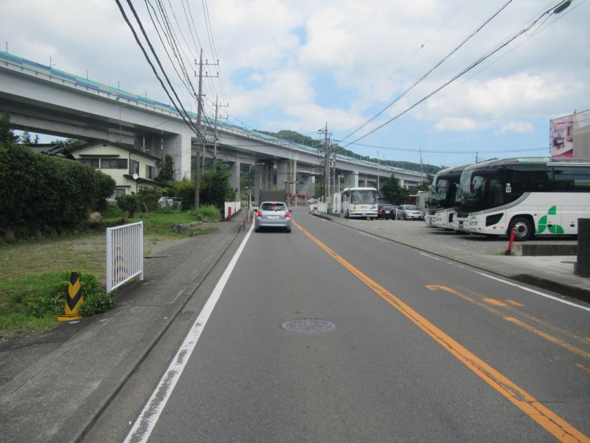 歩道整備前の写真