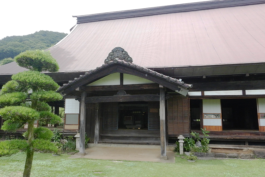 小原宿本陣母屋入り口