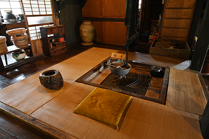 本陣-炉端風景