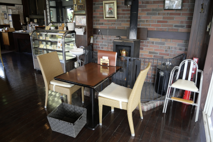 南蛮屋Cafeにある客席