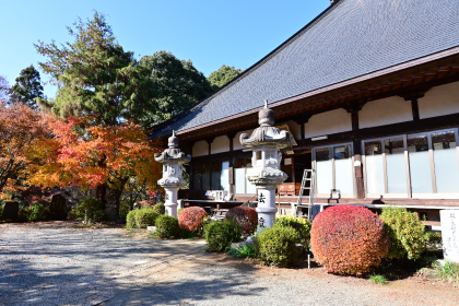 正覚寺の秋