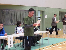 学生会長あいさつ