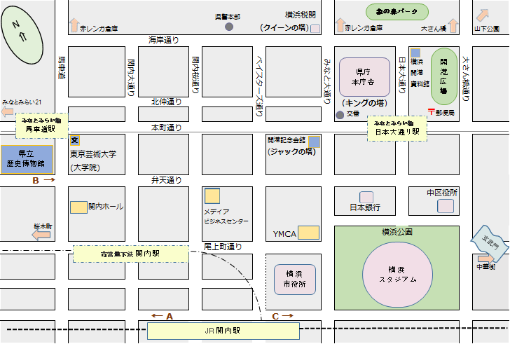 Day5 関内県庁周辺地図