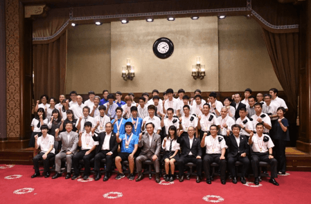 全国高等学校総合体育大会・全国高等学校定時制通信制体育大会優勝・準優勝校および選手による知事表敬訪問